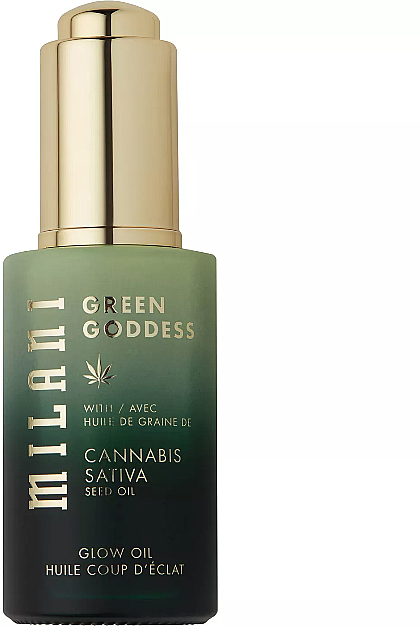 Заспокійлива сироватка - Milani Green Goddess Glow Oil — фото N1