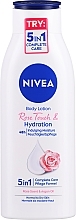 Духи, Парфюмерия, косметика Лосьон для тела с розой - NIVEA Rose Touch Body Lotion