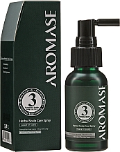 Спрей для догляду за шкірою голови на травах - Aromase Herbal Scalp Care — фото N2