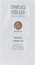 Парфумерія, косметика Крем-олія для волосся з кератином "Гладкість і блиск" - Marlies Moller Keratin Cream Oil Sleek And Shine (міні)