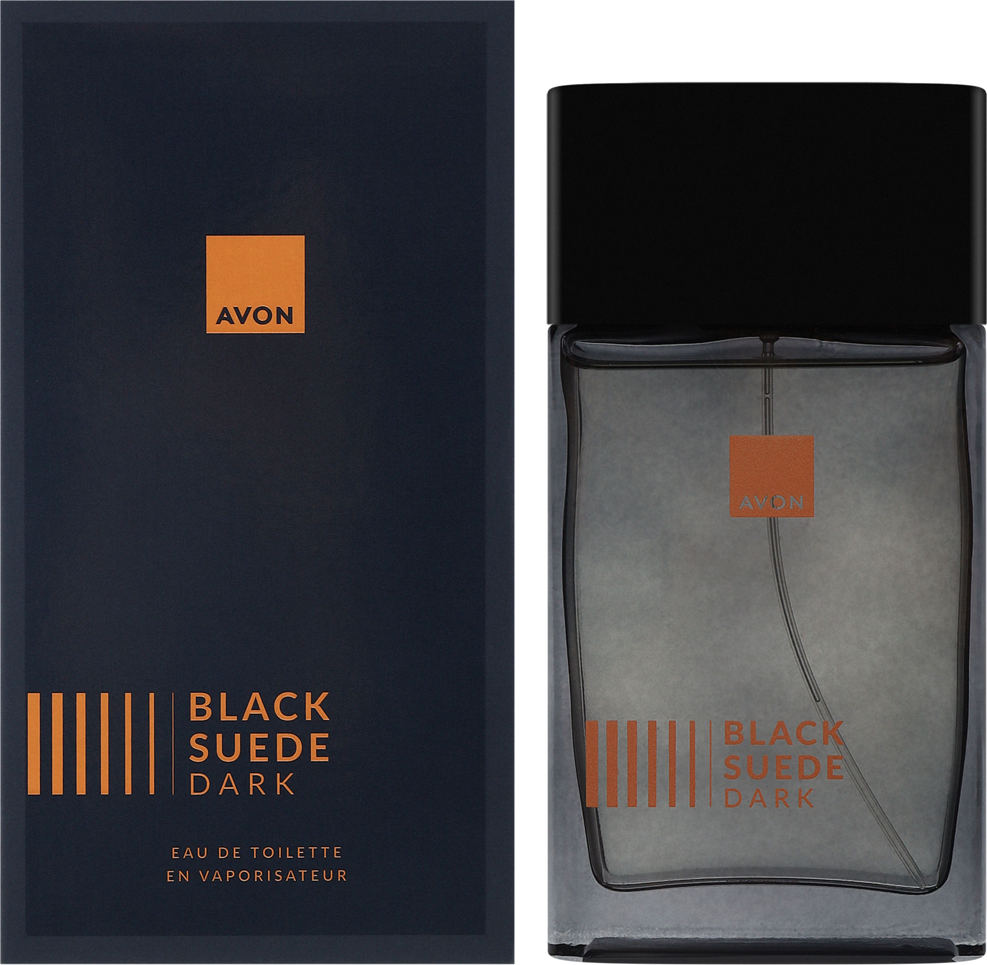 Avon Black Suede Dark New Design - Туалетная вода — фото 100ml