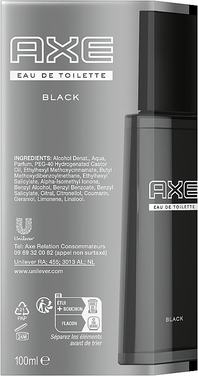 Axe Black - Туалетна вода — фото N2