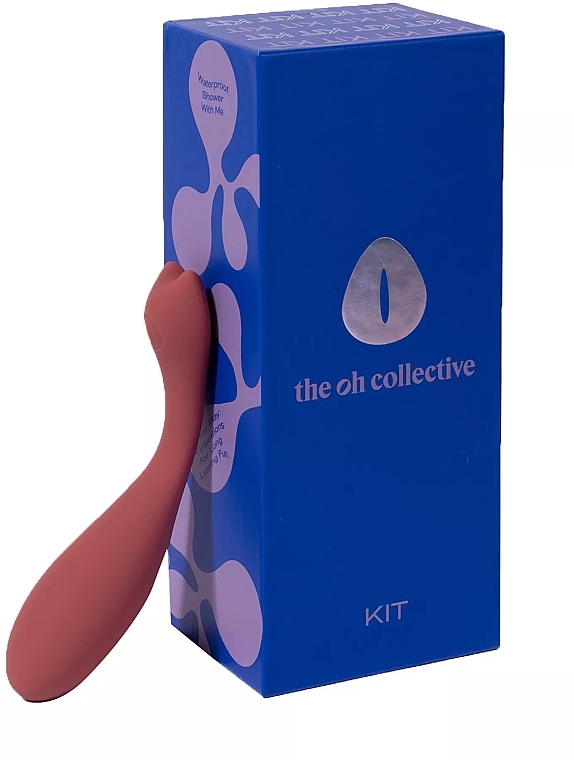 Вагинальный вибратор и вибратор для точки G, коралловый - The Oh Collective Kit Vaginal & G-Spot Vibrator Coral — фото N1