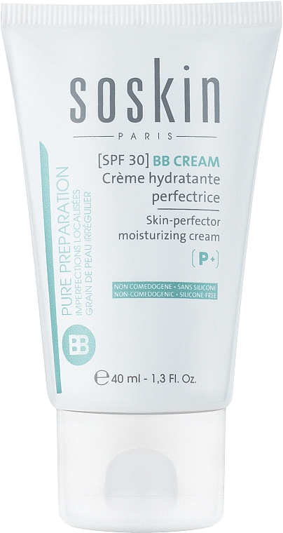 ВВ-крем для обличчя з тоном - Soskin BB Cream Skin-Perfector Moisturizing Cream — фото N1