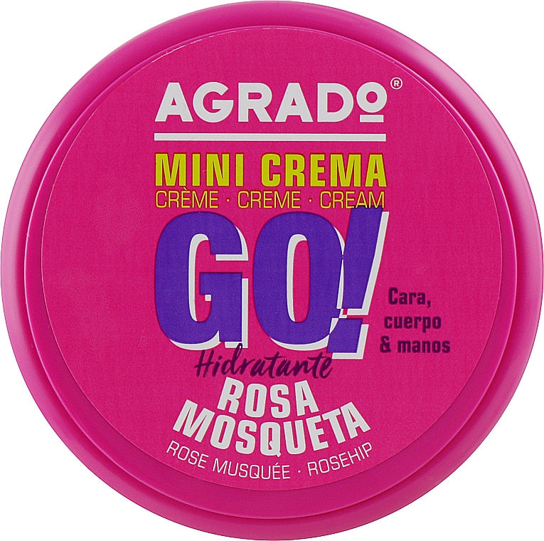 Увлажняющий универсальный крем "Шиповник" - Agrado Mini Cream Go!
