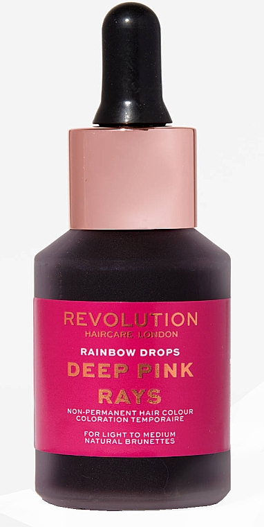 Капли для окрашивания темных волос - Revolution Haircare Rainbow Drops For Brunettes Deep