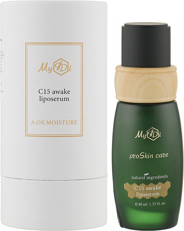 Інкапсульована антиоксидантна сироватка з 15 % вітаміну С - MyIDi A-Ox Moisture C15 Awake Liposerum