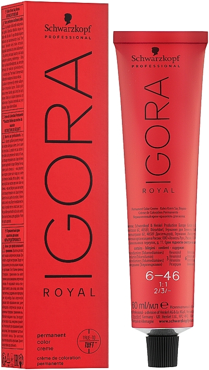 УЦЕНКА Краска для волос - Schwarzkopf Professional Igora Royal * — фото N1