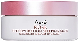 Духи, Парфюмерия, косметика Двухэтапная ночная маска для лица - Fresh Rose Deep Hydration Sleeping Mask