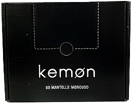 Накидки парикмахерские одноразовые, 50 шт - Kemon — фото N1