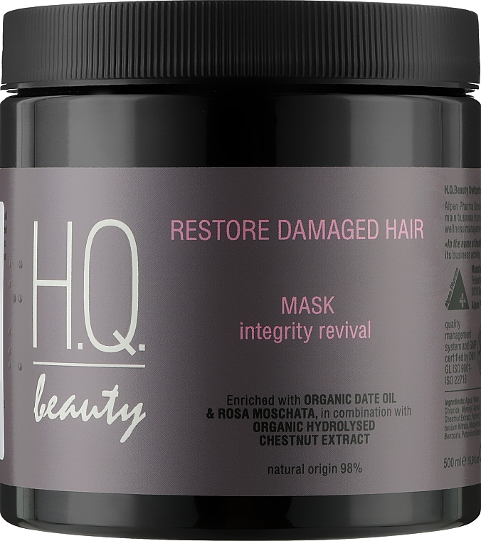 Маска для пошкодженого волосся - H.Q.Beauty Restore Damaged Hair Mask — фото N3