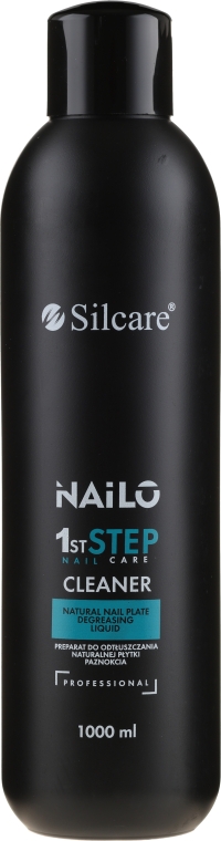 Жидкость для обезжиривания ногтевой пластины - Silcare Nailo 1st Step Nail Cleaner — фото N3