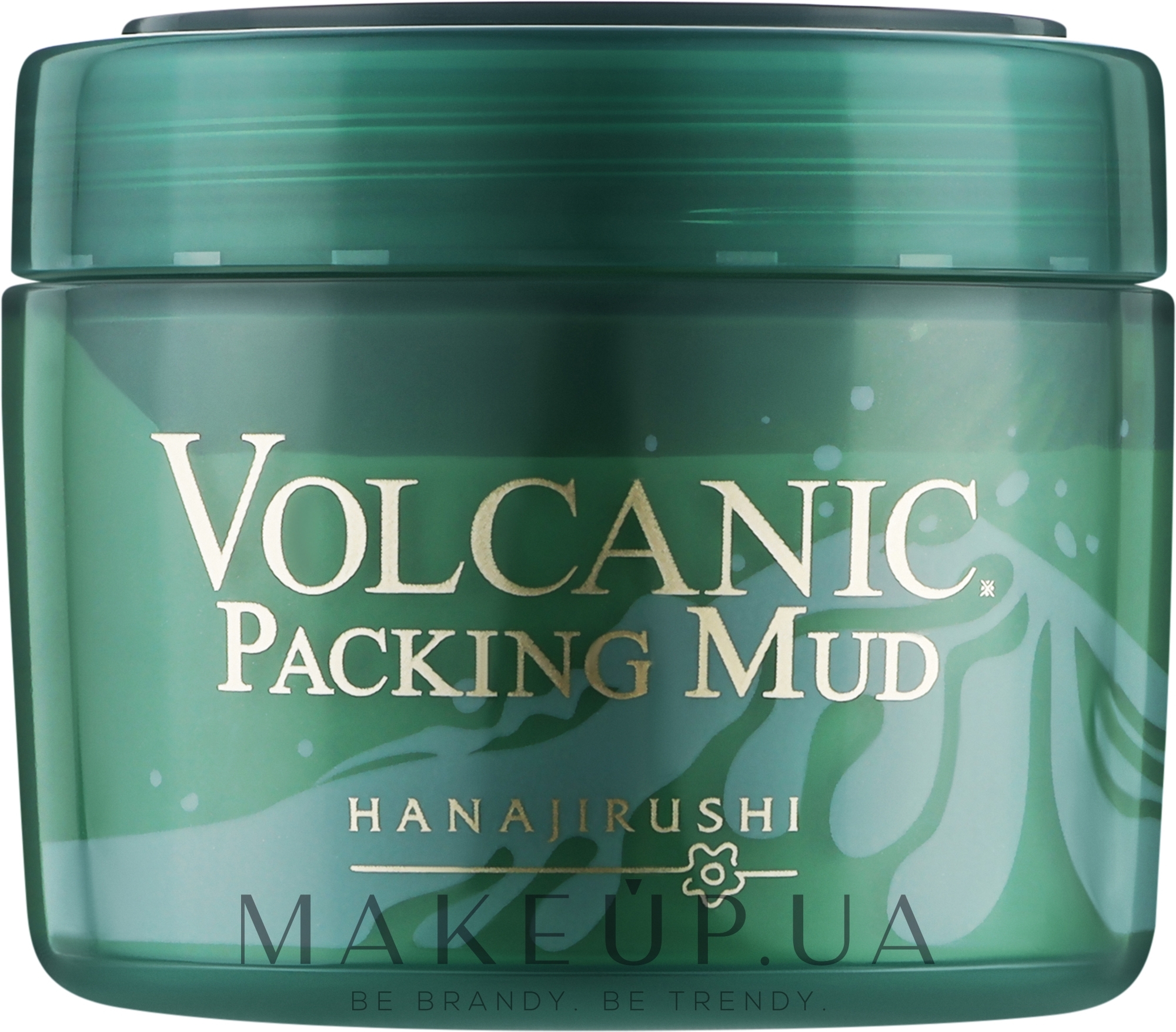 Очищувальна маска для обличчя з глинами - Hanajirushi Volcanic Packing Mud — фото 195g