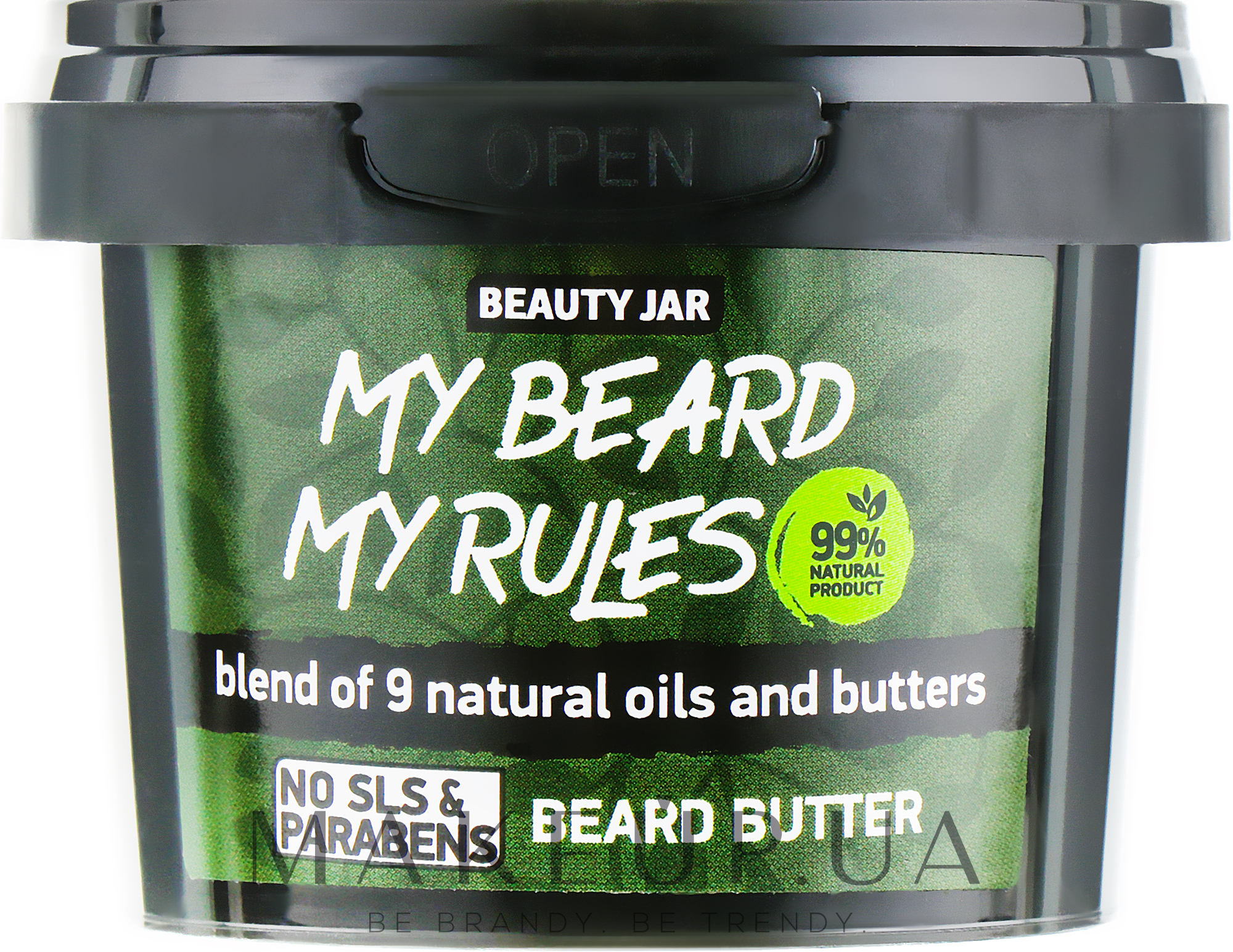 Масло для бороды "My Beard My Rules" - Beauty Jar Beard Butter — фото 90g