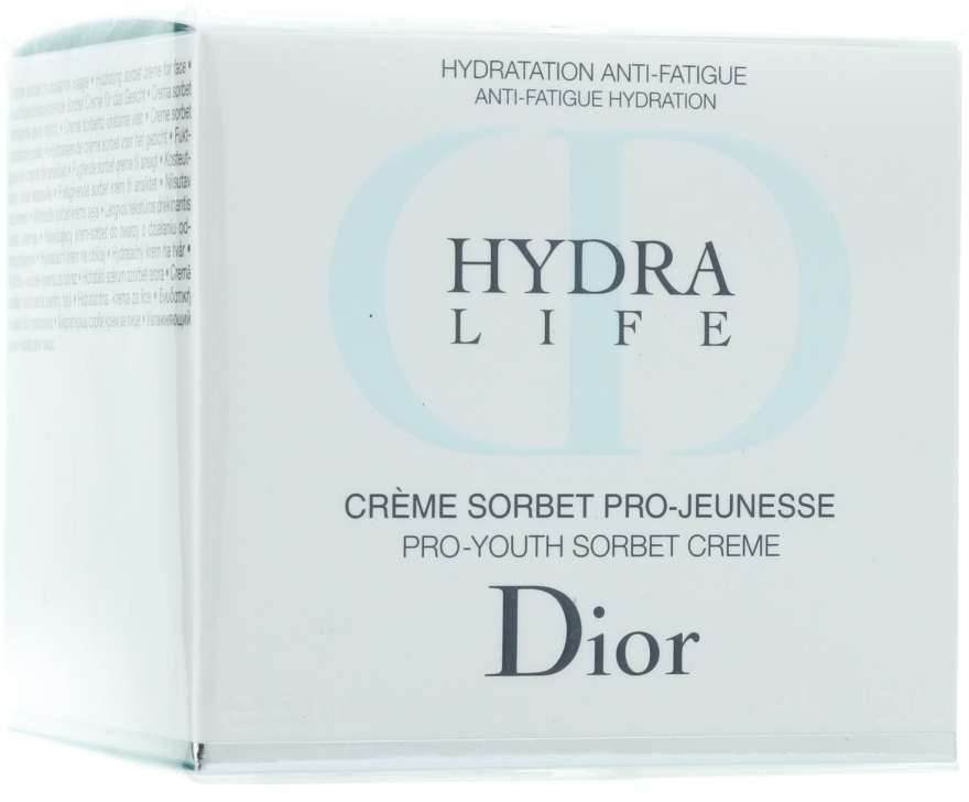 Крем-сорбет для лица - Dior Hydra life creme sorbet pro-jeunesse