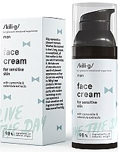 Парфумерія, косметика Крем зволожувальний для обличчя - Kili·g Man Day Cream