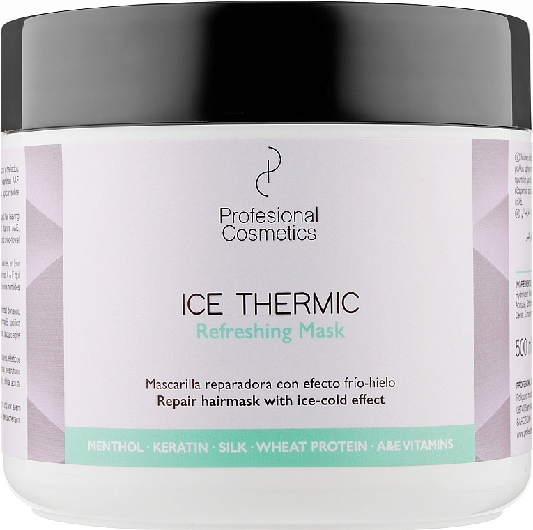 Маска для волос - Profesional Cosmetics Ice Thermic Refreshing Mask — фото N1