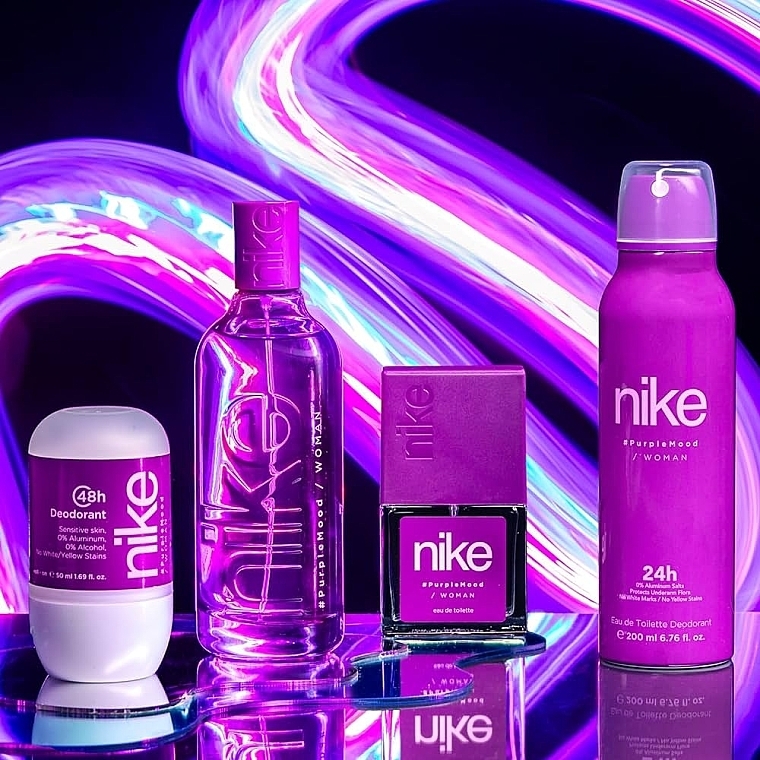 Nike Purple Mood Deo Roll-On - Шариковый дезодорант — фото N3