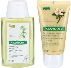 Духи, Парфюмерия, косметика УЦЕНКА Набор "Магнолия" - Klorane Magnolia (shm/200ml + bal/150ml)*