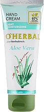 Крем для рук з алое вера - O'Herbal Light Moisturizing Hand Cream Aloe Vera — фото N3