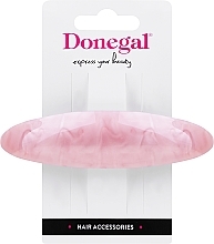 Парфумерія, косметика Заколка для волосся із сердечками, FA-5751, рожева - Donegal