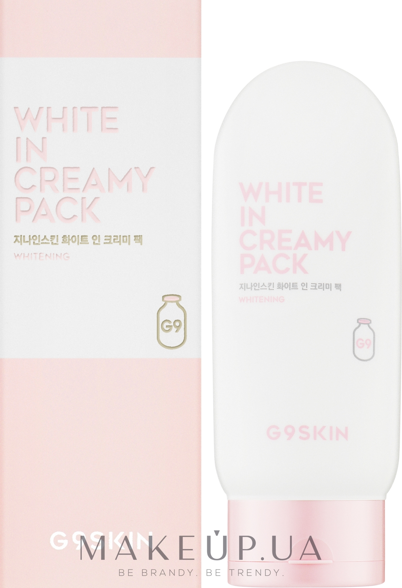 Маска для лица и тела, осветляющая - G9Skin White In Creamy Pack — фото 200ml