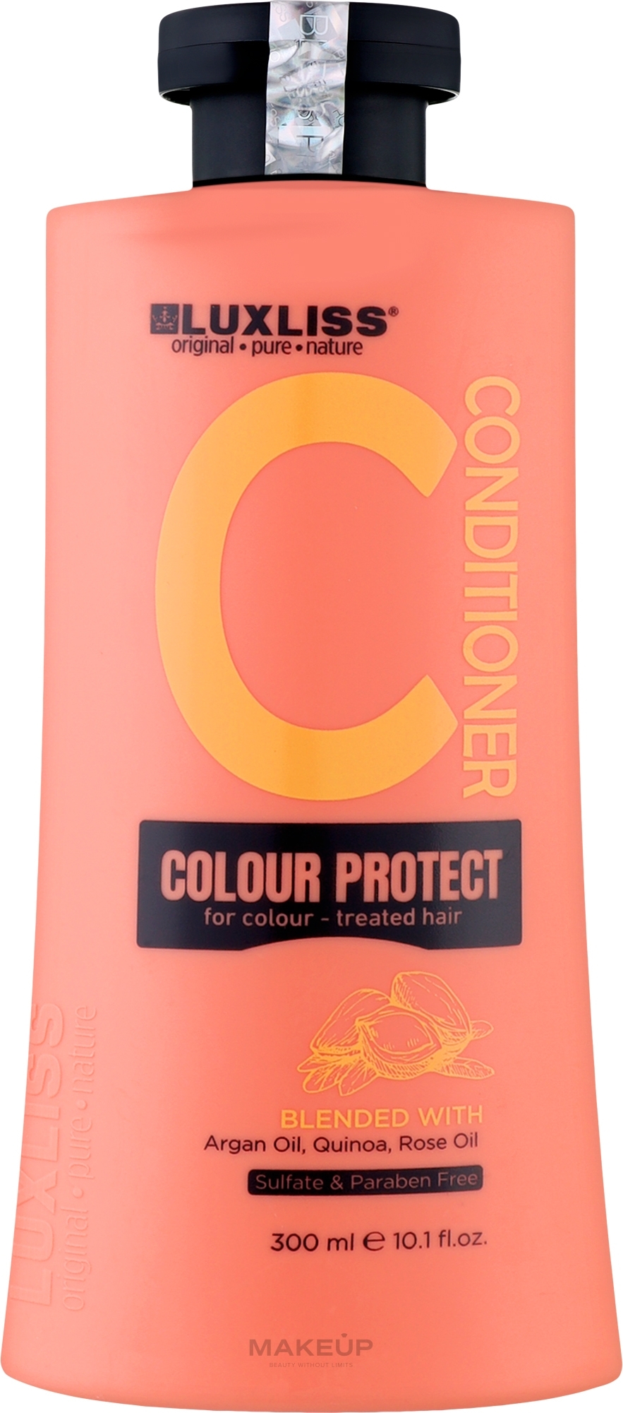 Кондиціонер для захисту кольору фарбованого волосся - Luxliss Color Protect Conditioner — фото 300ml