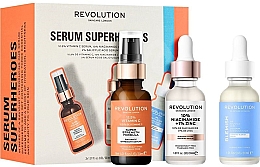 Парфумерія, косметика Набір - Revolution Skincare Serum Superheros Gift Set (ser/3x30ml)