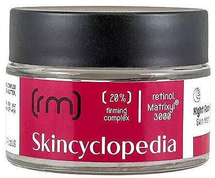 Ночной крем для лица с укрепляющим комплексом - Skincyclopedia Night Face Moisturizer Retinol Matryxil 3000 — фото N1