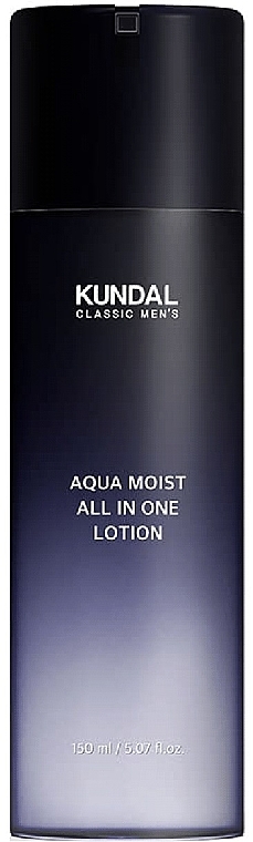 Лосьон для мужчин "Все в одном" - Kundal Classic Men's Aqua Moist All In One Lotion — фото N1