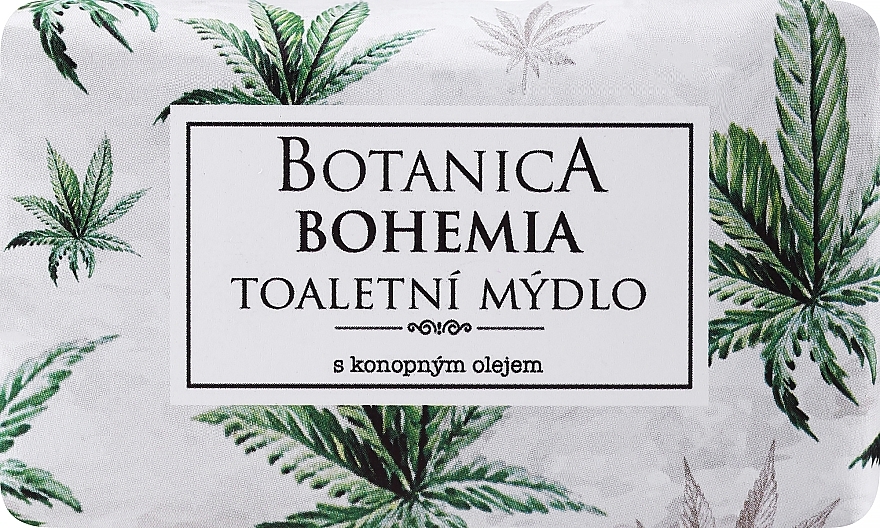 Мыло ручной работы - Bohemia Gifts Botanica Hemp Oil Handmade Toilet Soap — фото N1