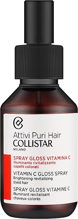 Спрей для блиску волосся з вітаміном С - Collistar Attivi Puri Hair Vitamin C Gloss Spray — фото N1