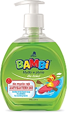 Жидкое мыло для детей антибактериальное - Pollena Savona Bambi Antibacterial Liquid Soap — фото N1