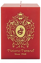 Tiziana Terenzi Spicy Snow - Парфюмированная свеча, красная с золотом — фото N2