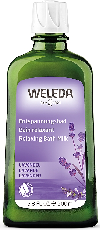 Розслаблювальне молочко для ванни "Лаванда" - Weleda Lavender Relaxing Bath Milk — фото N1