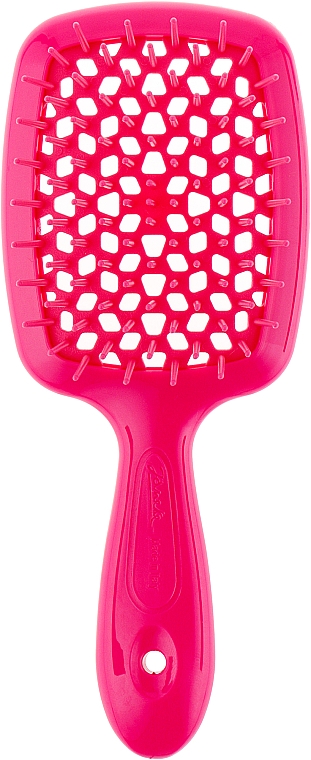 Щітка для волосся, рожева - Janeke Small Superbrush The Original 83SP234 FFL — фото N1