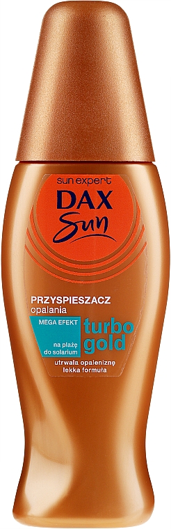 Спрей для загара - Dax Sun Turbo Gold Spray — фото N1