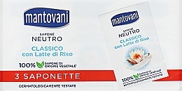 Мыло "Рисовое молочко" - Mantovani — фото N1