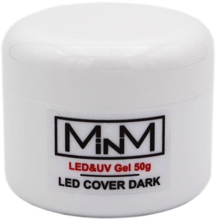 LED-гель камуфлирующий - M-in-M Gel LED Cover Dark — фото N4