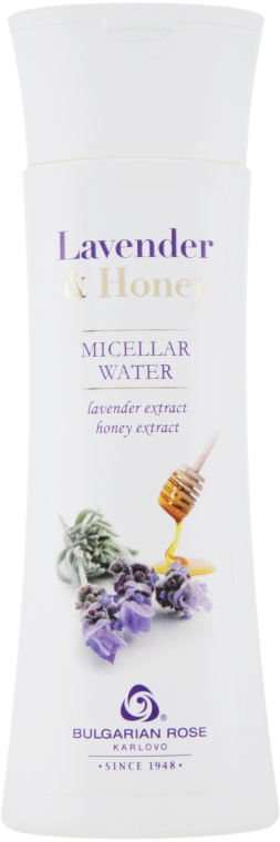 Міцелярна вода "Лаванда і мед" - Bulgarska Rosa Lavender And Honey Micellar Water