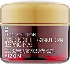 Ретиноловая питательная ночная маска от морщин - Mizon Good Night Wrinkle Care Sleeping Mask — фото N1