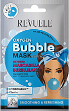 Розгладжувальна маска з освіжальним ефектом - Revuele Smoothing Oxygen Bubble Mask — фото N1
