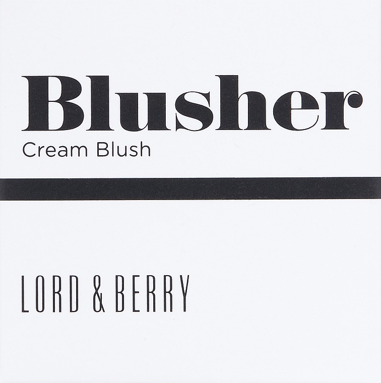 Кремові  рум'яна - Lord & Berry Cream Blush — фото N2