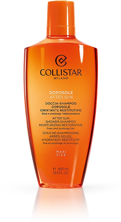 Відновлювальний засіб для волосся та тіла після засмагання - Collistar Dopo-Sole Doccia-Shampoo Idratante Restitutivo — фото N1