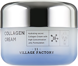 Зволожувальний гель-крем для обличчя - Village 11 Factory Collagen Cream — фото N4