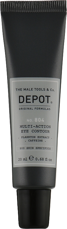 Крем-сироватка для шкіри навколо очей - Depot No 804 Multi-action Eye Contour — фото N1