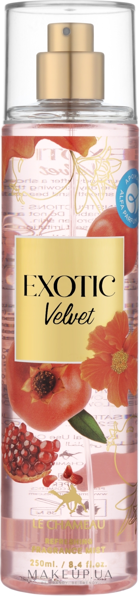 Мист для тела - Le Chameau Exotic Velvet Fruity Body Mist — фото 250ml