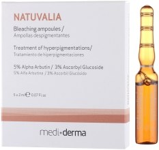 Парфумерія, косметика Сироватка освітлювальна у ампулах - SesDerma Laboratories Natuvalia Bleaching Ampoules