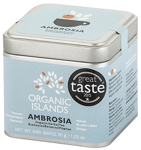 Травяной чай "Амброзия" - Organic Islands Ambrosia Organic Herbal Tea — фото N1