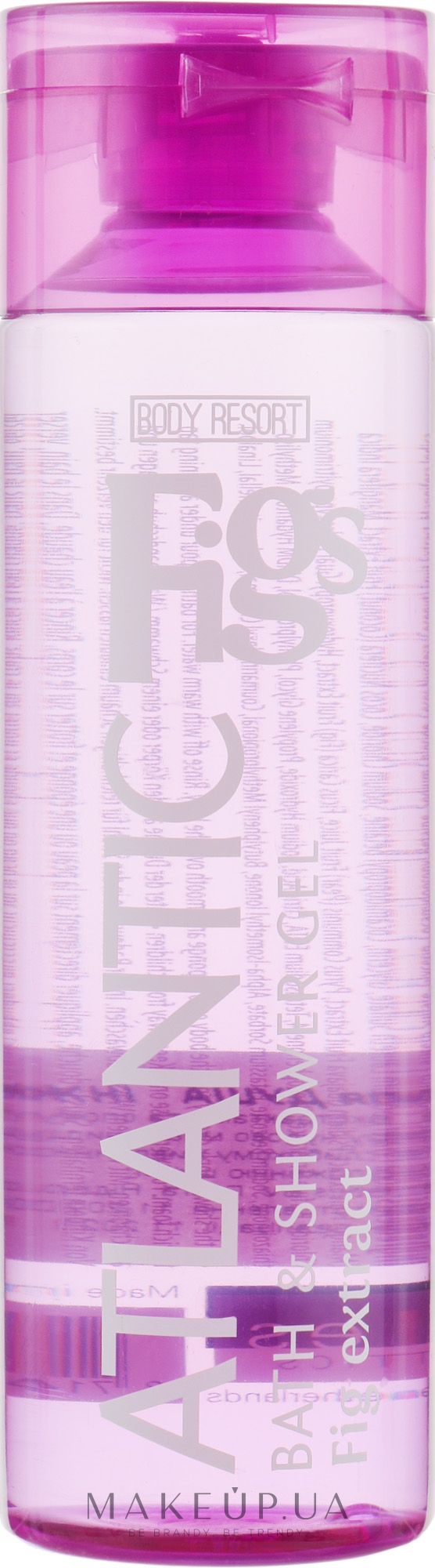 Гель-Піна Для Душу І Ванни - Mades Cosmetics Body Resort Atlantic Bath&Shower Gel Figs Extract — фото 250ml